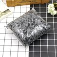 thumbnail image 2 of CHUANK Feildoo Shiny Paper Shred Box Filler for Gift Wrapping Packing  50g Glitter Raffia Paper Basket Filler Grass Stuffer for Easter Basket Filling  A#Transparent White  PR4579, 2 of 9