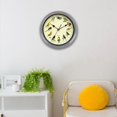 thumbnail image 4 of Singing Wild Bird Wall Clock, Room Decoration, Battery Operated Melody Clock, Gray 25cm, 4 of 7
