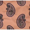 thumbnail image 4 of oneOone Organic Cotton Poplin Twill Fabric Paisley Block Decor Fabric Printed BTY 42 Inch Wide, 4 of 4