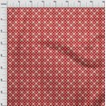 thumbnail image 4 of oneOone Cotton Flex Red Fabric Asian Block Floral Craft Projects Decor Fabric Printed By The Yard 40 Inch Wide, 4 of 4