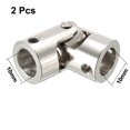 thumbnail image 2 of Unique Bargains 2 Pcs 10mm à 10mm Arbre de Direction Universel Rotatif Joint en U L35XD16, 2 of 4