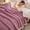 Purple PP, variant on PpgejGEK Extra Thick Flannel Fleece Blanket Double Layer Office Nap Cover Warm Blanket 200x150cm 78.74x59.05in Polyester Material for Bed Couch All Seasons