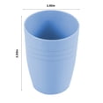thumbnail image 2 of Aqestyerly Ensemble de Gobelets en Paille Plastique Réutilisables Empilables Gobelets Multicolores avec Couvercles pour Voyage Cuisine Bureau Usage pour Boire HWRETIE, 2 of 8
