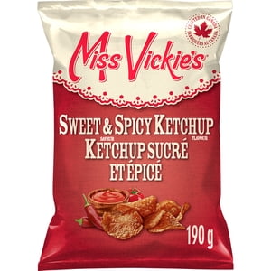 Miss Vickie's Sweet & Spicy Ketchup flavour Kettle Cooked Potato Chips