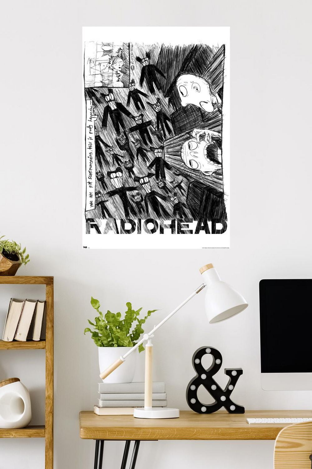 Radiohead - Scribble Wall Poster, 22.375" x 34"
