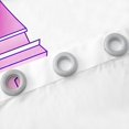 thumbnail image 3 of Erosebridal Rideaux Imprimés Château Lot de 2 (52x84), Violet 30 %-50 % Rideaux Occultants, Décor Papillon Dessin Animé, 3 of 6