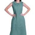 thumbnail image 2 of Moomaya Kurta Sans Manches à Col Peter Pan avec Pantalon Ensemble Ethnique 2 Pcs pour Femmes, 2 of 6