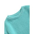 thumbnail image 4 of xiaxaixu Toddler Baby Sweaters, Winter Warm Long Sleeve Candy Color Pullovers, 4 of 6