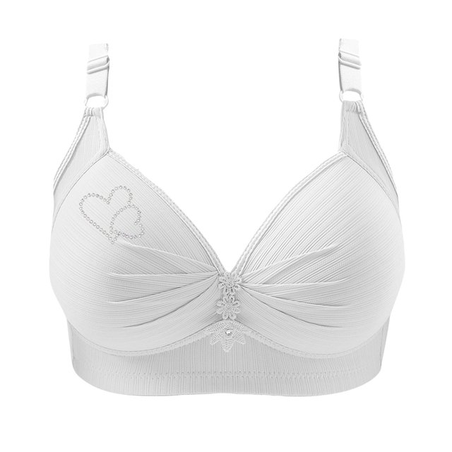 Yuyuzo Plus Size Bras for Women No Underwire Full Coverage High Support Full Coverage Everyday Bras