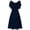 Bleu Foncé, variante sur RKSTN Robes d'Invitée de Mariage pour Femmes Formelles Demoiselle d'Honneur Taille Haute Fête Bal Robe de Cocktail