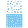 thumbnail image 1 of 1 Sheet Christmas 3D Nail Sticker nail decal Snowflakes Nail Tips Tatoos Party Manicure Transfer Sticker, 1 of 8