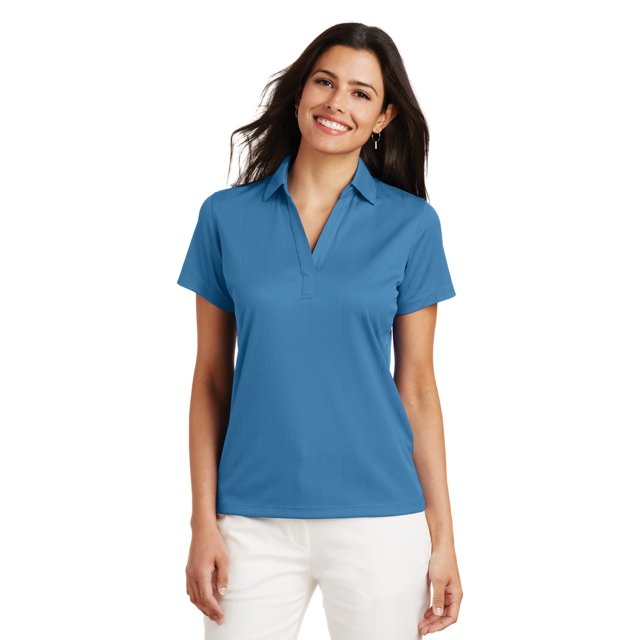 Port Authority Women's Performance Fine Jacquard Polo. L528