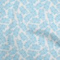 thumbnail image 1 of oneOone Velvet Sky Blue Fabric Tropical Craft Projects Decor Fabric Printed By The Yard 58 Inch Wide, 1 of 5