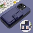 thumbnail image 4 of FOXDOCK Case for iPhone 13 pro RFID-Blocking Card Holder - Stylish Button Closure Design, 4 of 4