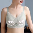 thumbnail image 2 of Timegard Wireless Bras for Women Lace Breathable Full Coverage Comfort Everyday Thin Bras with Support, 2 of 7
