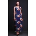 thumbnail image 2 of Bimba Robe Longue Décontractée pour Femme en Rayonne à Bretelles Spaghetti, Maxi d'Été, Robe Soleil - Moyen, 2 of 4