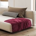 thumbnail image 3 of Unique Bargains Luxury Fleece Bed Blanket Woven Mesh, 3 of 10