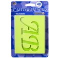 thumbnail image 1 of Plaid Crafts 2" Wedding Letter Stencil, 1 of 1