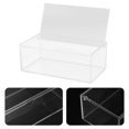 thumbnail image 4 of KAKOWELY Clear Box With Lid Sundries Storage Box Washing Powder Box Laundry Organizer Clear Storage Organizer Large Capacity Box Laundry Detergents Container,6.1X"X3.27"X2.09", 4 of 4