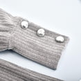 thumbnail image 4 of Babysbule Chandails pour Femmes Liquidation Chandail à Col Roulé Tricoté pour Femmes Manches Longues Élégant Décontracté Hauts, 4 of 6