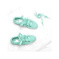 thumbnail image 4 of INSPIRE CHIC Women's 2 Pairs Flat Ribbon Sneaker Canvas Shoelaces Turquoise 140cm/55.1", 4 of 4
