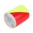 thumbnail image 2 of 5cm * 3m Reflective Warning Tape Sticker Strip Decal for Car Automobile(Fluorescence Red), 2 of 9