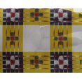 thumbnail image 4 of oneOone Georgette Viscose Fabric Check Ikat Fabric Prints By Yard 42 Inch Wide, 4 of 4