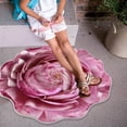 thumbnail image 1 of Xihbxyly Rug Area Rug Living Room Bedroom Rug Plain Flower Shape Easy Care Living Room Carpet Large Area Washable Bedroom Carpet Washable Home Absorbent Carpet, 1 of 6