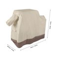thumbnail image 2 of Garden Furniture Covers, Table Dust Cover, Silver Coating, Waterproof Oxford Cloth, Barbecue Cover, Outdoor Courtyard Table Tennis Cover, Drawstring Style, 2 of 9