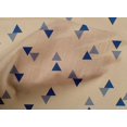 thumbnail image 4 of oneOone Organic Cotton Voile Fabric Triangle Geometric Decor Fabric Printed BTY 42 Inch Wide, 4 of 4