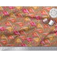 thumbnail image 2 of Soimoi Cotton Cambric Fabric Flamingo Bird Fabric Prints by Yard 42 Inch Wide, 2 of 3