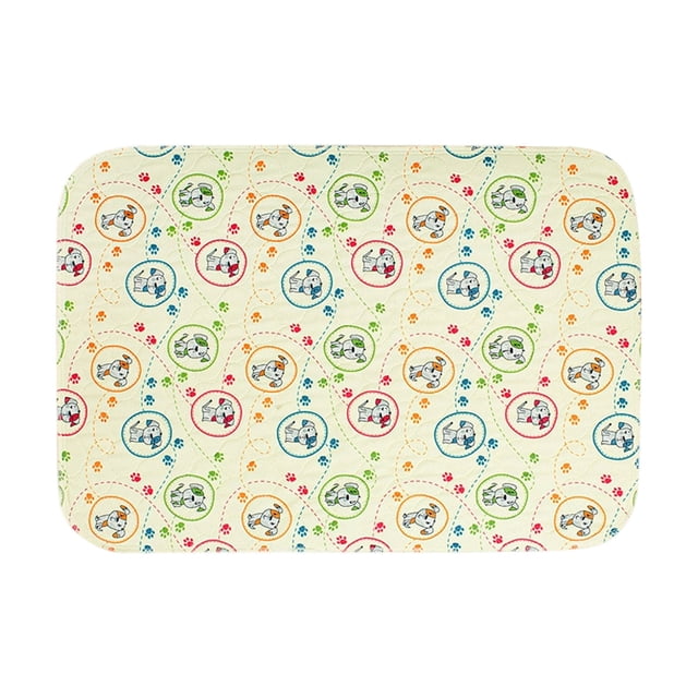 Puppypad Reusable Training Pads for —Washable Indoor Outdoor Pee Pad with Soft Fabric Durable TPR Core Easy Clean and Reuse for Cats and Dogs