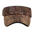 thumbnail image 4 of GDREDA Baseball Cap Fashion Women Leopard Print Sun Baseball Visor Cap Gold,One Size, 4 of 4