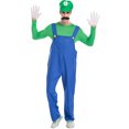 thumbnail image 1 of KAWELL Costume de Famille Super Bros Costume de Cosplay Brothers Costume de Cosplay d'Halloween, 1 of 6
