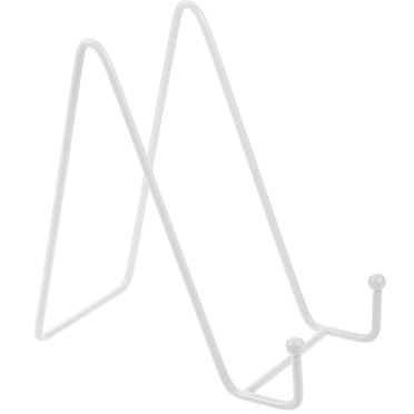 KAKOWELY Support de Chevalet pour Photo Support de Plaque de Chevalet en Métal Support d'Exposition de Chevalet Support de Plaque en Métal pour Présentation sur Table Support d'Exposition pour Photo 5,91 Pouces X 5,51 Pouces X 2,95 Pouces