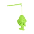 thumbnail image 1 of Bovemsi Chip Clips Silicone Tea Strainers Creative Fish Shape Loose Leaf Tea Infuser With Long Handle Lanyard Reusable Tea Interval Diffuser Tea Cup Filter For Herbal Teaware Brewing Accessorie, 1 of 8