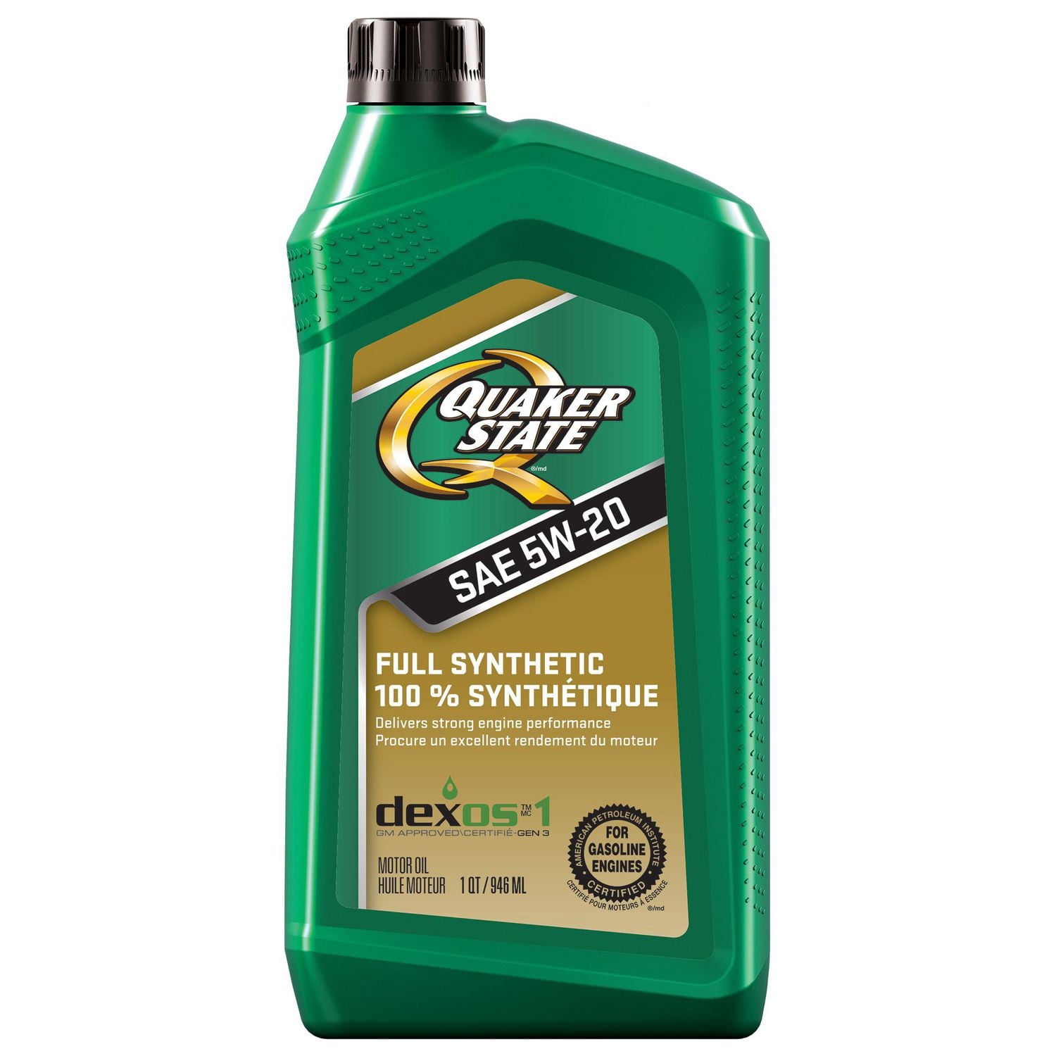 Quaker State Full Synthetic Motor Oil 5W-20 946ml