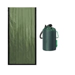 Hearth & Gear Emergency Sleeping Bag 84"X36" Emergency Sleeping Bag Pocket Size Emergency Sleeping Bag Thermal Bivy Sack For Outdoor Cookware Set Emergency Prep Gear Camping Kitchen Gear Internal