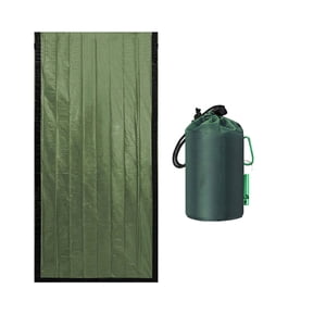 Hearth & Gear Emergency Sleeping Bag 84"X36" Emergency Sleeping Bag Pocket Size Emergency Sleeping Bag Thermal Bivy Sack For Outdoor Cookware Set Emergency Prep Gear Camping Kitchen Gear Internal