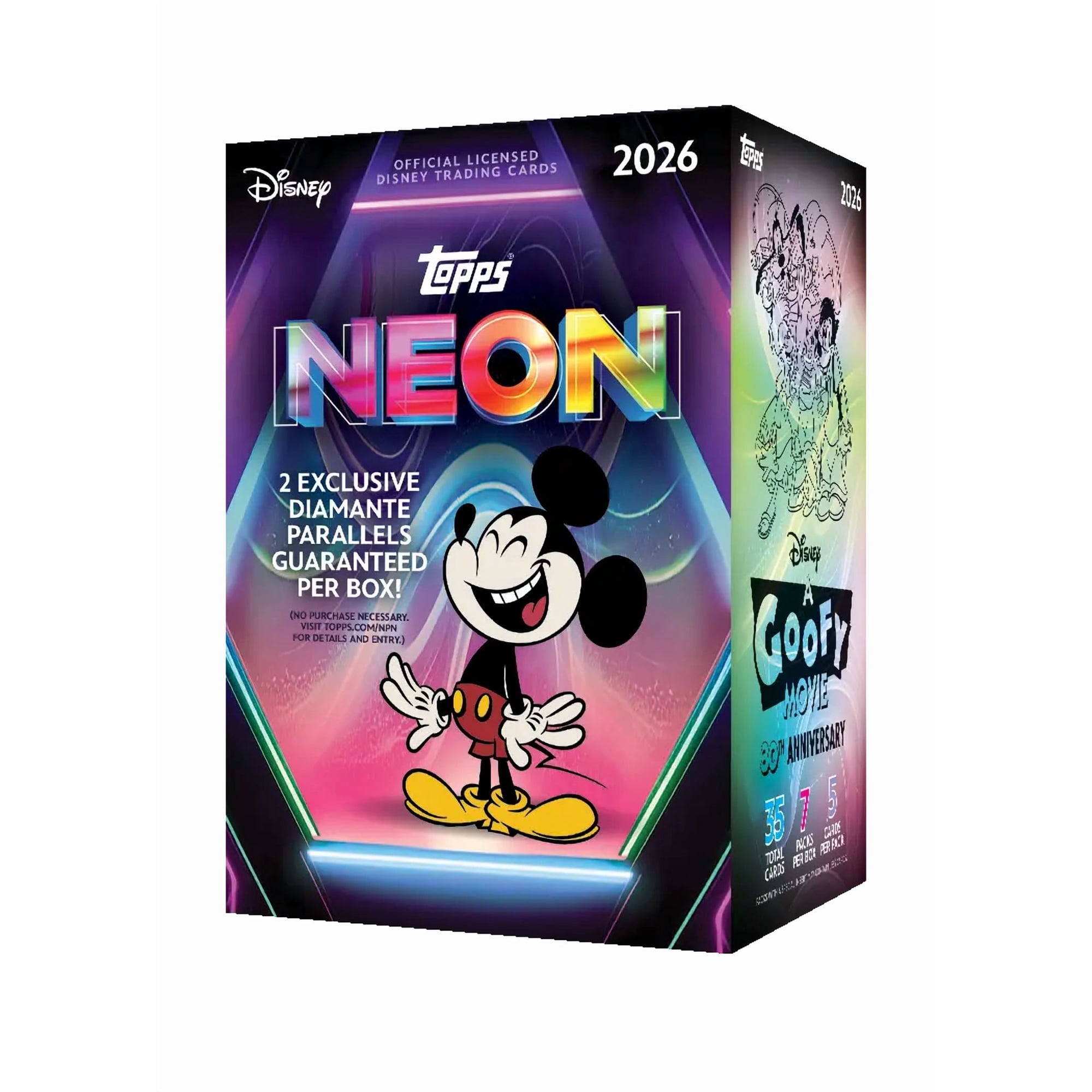 2026 Topps Disney Neon Value Blaster Box - Walmart.ca
