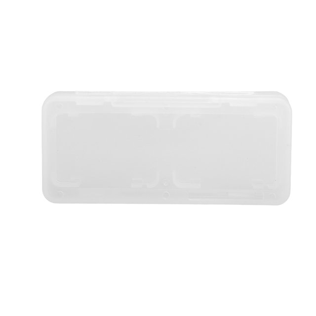 Étui à Cartes pour Switch, Design Transparent Blanc Étui à Cartes de Jeu Boîte de Rangement Portable pour Cartes de Jeu Transparent Blanc