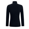 thumbnail image 4 of Cameland Pull Tricoté à Manches Longues pour Femmes, Couleur Unie, Col Haut, 4 of 5