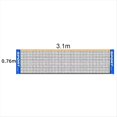 thumbnail image 1 of Portable Badminton Net for Tennis,Volleyball Training Net for Sport Training Foldable Portable Badminton Tennis Net 3.1m, 1 of 6