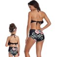 thumbnail image 3 of Girls Swimsuit High Waisted Two Pieces Bikini Set Swimwear Bathing Suits, 3 of 7