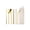 Gold-605, variant on Portable Cutlery Set11.02x5.91x2.36in,Stainless Steel Utensils with Storage Case for Outdoor Camping Travel Office Dining