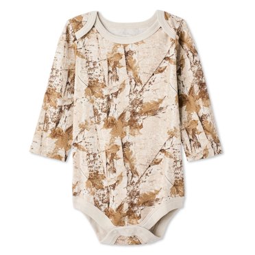George Baby Boys' Long-Sleeve Printed Bodysuit