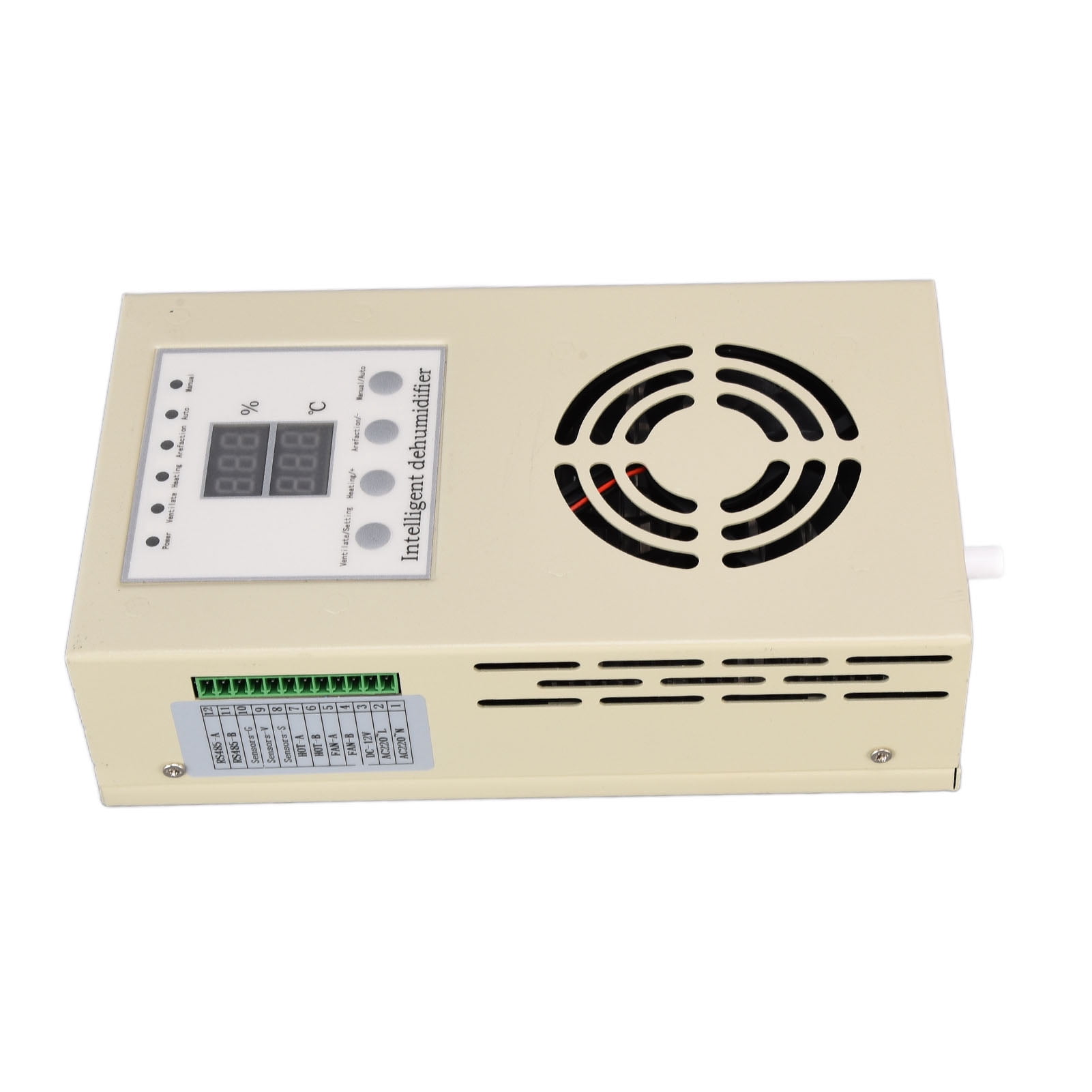 Dehumidifier Controller, Stainless Steel Intelligent Dehumidification Device  For Home For Furniture For Control Cabinets