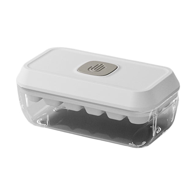 Bac avec Couvercle Grande Capacité en Silicone pour Glaçons Parfaits et Cubes
