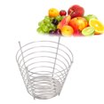 thumbnail image 4 of Fruit Vegetables Basket, Fruit Basket Sturdy Stainless Steel Easy To Move  For Displaying Fruit Sweets, 4 of 8