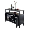 thumbnail image 3 of Jasper Buffet Display Cabinet, Sideboard, Black, 3 of 4